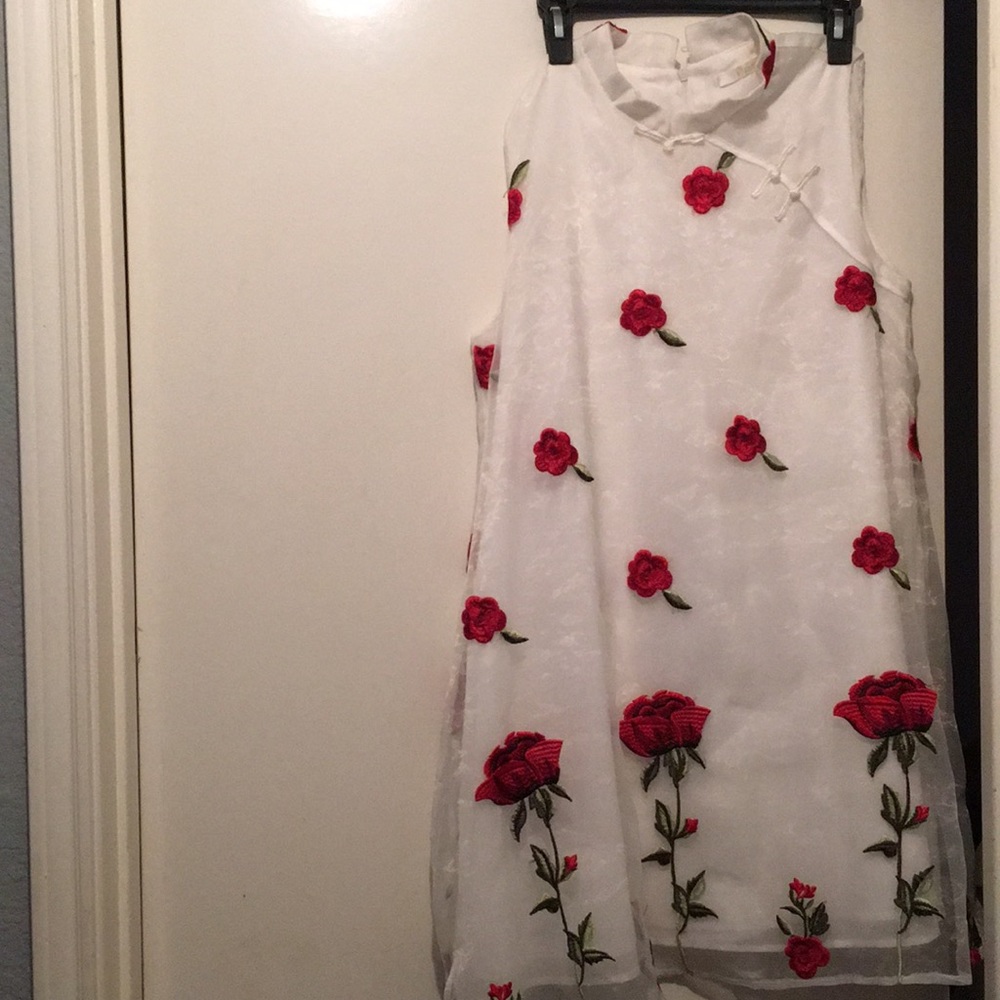 White dress